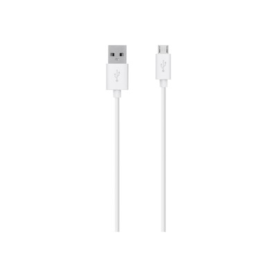 Belkin F2CU012BT04 WHT MIXIT USB cable Micro USB Type B M to USB M 4 ft white
