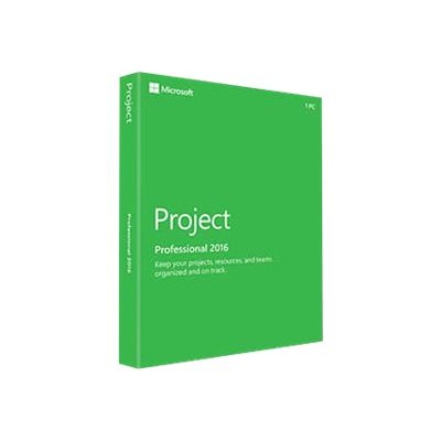 Microsoft H30 05451 Project Professional 2016 Box pack 1 PC medialess Win English