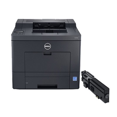 Dell 2660PR1 C2660dn Color Printer - 1 Year Advanced Exchange Warranty and 6 000 Page High Yield Black Toner Cartridge Dell 2660PR1 C2660dn Color Printer - 1 Year Advanced Exchange Warranty and 6 000 Page High Yield Black Toner Cartridge