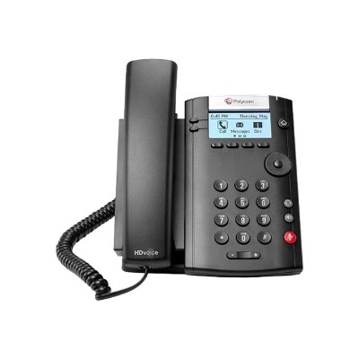 Polycom 2200 40450 018 VVX 201 VoIP phone SIP SDP 2 lines with 1 x user license