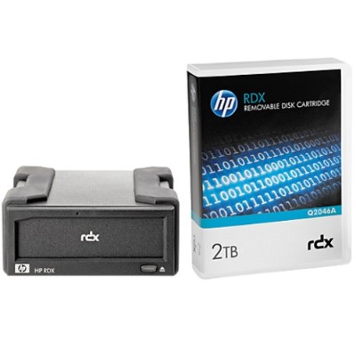 Hewlett Packard Enterprise E7X53B RDX 2TB External Disk Backup System