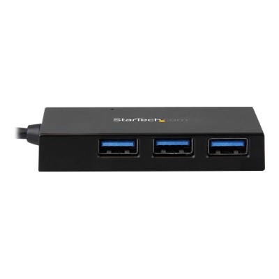 StarTech.com HB30C3A1CFB 4 Port USB 3.0 Hub - USB-C to 1x USB-C and 3x USB-A - Portable USB-C Hub - USB Type-C Hub StarTech.com HB30C3A1CFB 4 Port USB 3.0 Hub - USB-C to 1x USB-C and 3x USB-A - Portable USB-C Hub - USB Type-C Hub