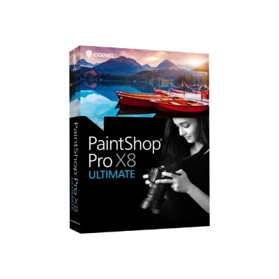 Corel Pspx8ulenmbam Paintshop Pro X8 Ultimate - Box Pack - 1 User ( Mini-box ) - Win - English