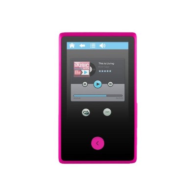 e-matic EM318VIDPN EM318VID - Digital player - 8 GB - display: 2.4 in - pink e-matic EM318VIDPN EM318VID - Digital player - 8 GB - display: 2.4 in - pink