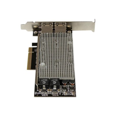 StarTech.com ST20000SPEXI 2 Port PCIe 10GBase T Ethernet Network Card 10GbE Network Interface Card with Intel X540 Chip