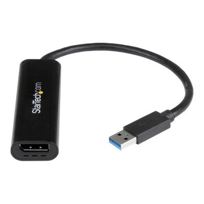 StarTech.com USB32DPES Slim USB 3.0 to DisplayPort Adapter External Video Card for Multi monitor DP 2048 x 1152 and 1080p