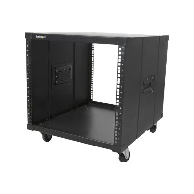 StarTech.com RK960CP Portable Server Rack with Handles Rolling Cabinet 9U