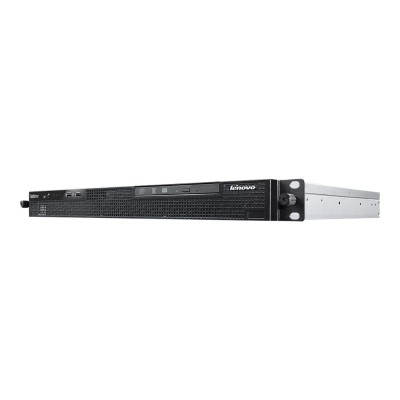 Lenovo 70F9001NUX ThinkServer RS140 70F9 Server rack mountable 1U 1 way 1 x Xeon E3 1226V3 3.3 GHz RAM 4 GB SATA 3.5 no HDD DVD Writer HD