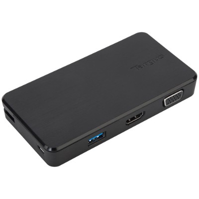 Targus DOCK110USZ VersaLink Universal Dual Video Travel Dock - USB 3.0 Targus DOCK110USZ VersaLink Universal Dual Video Travel Dock - USB 3.0