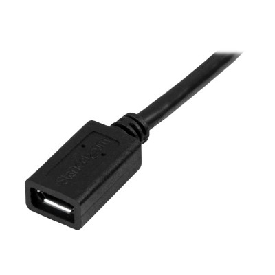 StarTech.com USBUBEXT50CM 0.5m 20in Micro-USB Extension Cable - M/F - Micro USB Male to Micro USB Female Cable StarTech.com USBUBEXT50CM 0.5m 20in Micro-USB Extension Cable - M/F - Micro USB Male to Micro USB Female Cable