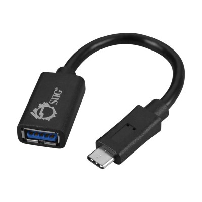 SIIG CB US0J12 S1 USB adapter USB Type A M to USB Type C M USB 3.1 5.9 in black