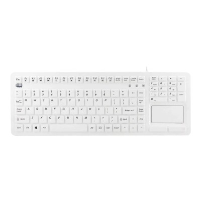 Adesso AKB-270UW SlimTouch 270 - Keyboard - with touchpad - USB - US - white Adesso AKB-270UW SlimTouch 270 - Keyboard - with touchpad - USB - US - white