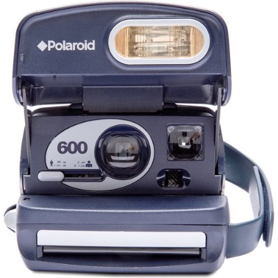 Impossible PRD_2874 Polaroid 600 Camera – Round Blue