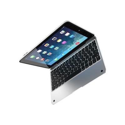 Incipio IPD 265 WSLV ClamCase Pro Keyboard and folio case Bluetooth white silver for Apple iPad mini 4