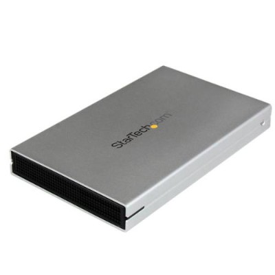StarTech.com S251SMU33EP eSATAp eSATA or USB 3.0 External 2.5in SATA III 6Gbps Hard Drive Enclosure w UASP – Portable HDD SDD