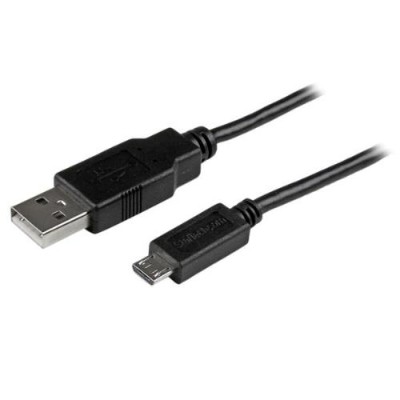 StarTech.com USBAUB3MBK 3m 10 ft Long Micro USB Charge and Sync Cable M M USB to Micro USB Charging Cable 24 AWG