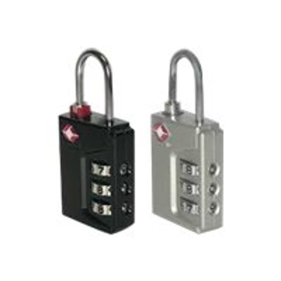 Conair Corporation TSN90TS Travel Smart Travel Sentry - Padlock - combination - multiple-dial - available in different colors Conair Corporation TSN90TS Travel Smart Travel Sentry - Padlock - combination - multiple-dial - available in different colors
