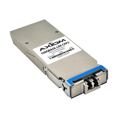 Axiom Memory CFP2100GLR4 AX CFP2 transceiver module equivalent to Juniper CFP2 100GBASE LR4 100 Gigabit Ethernet 100GBase LR4 LC single mode up to 6.