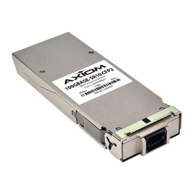 Axiom Memory CFP2100GSR10 AX CFP2 transceiver module equivalent to Juniper CFP2 100GBASE SR10 100 Gigabit Ethernet 100GBase SR10 MTP MPO multi mode u
