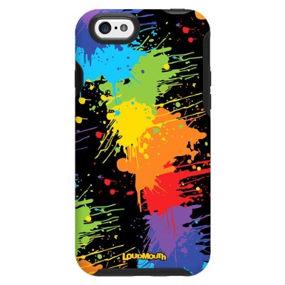 M Edge Accessories IP6 LE P BLS Loudmouth Back cover for cell phone paint balls for Apple iPhone 6 6s