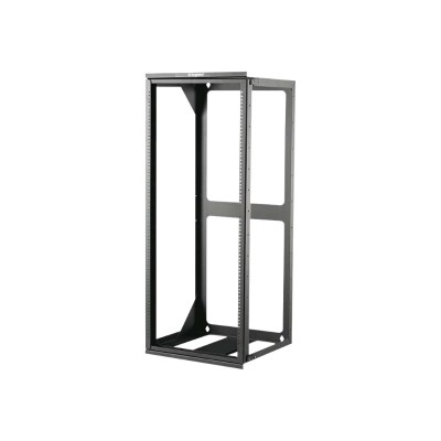 Cables To Go 14619 25U Hinged Wall Mount Open Frame Rack 18in Deep Rack wall mountable black 25U 19