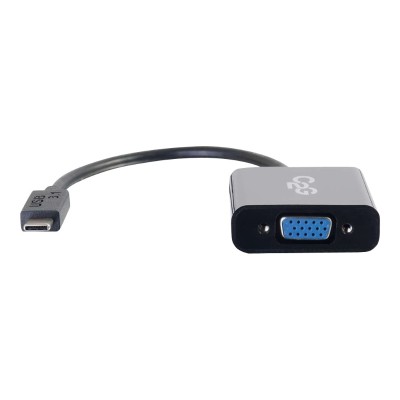Cables To Go 29471 USB 3.1 USB Type C to VGA Adapter - USB C to VGA Black - External video adapter - USB 3.1 - D-Sub - black Cables To Go 29471 USB 3.1 USB Type C to VGA Adapter - USB C to VGA Black - External video adapter - USB 3.1 - D-Sub - black