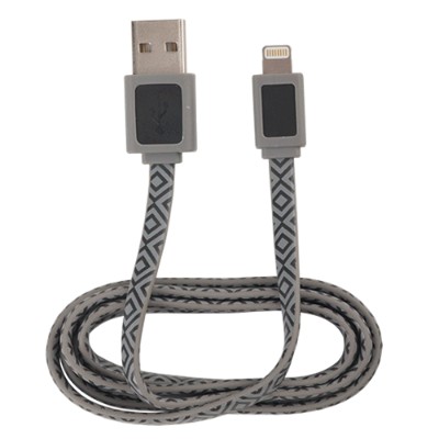 Jensen Electronics ARH750BG Apple Lightning 3 ft Power and Sync Cable - Black Jensen Electronics ARH750BG Apple Lightning 3 ft Power and Sync Cable - Black