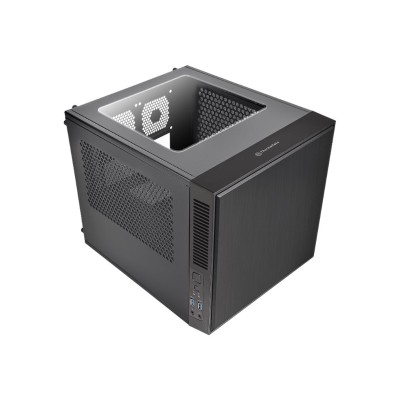 ThermalTake CA-1E6-00S1WN-00 Suppressor F1 - Cube - mini ITX - no power supply (PS/2) - black - USB/Audio ThermalTake CA-1E6-00S1WN-00 Suppressor F1 - Cube - mini ITX - no power supply (PS/2) - black - USB/Audio