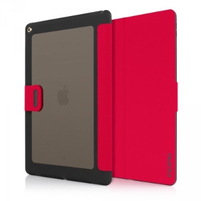 Incipio IPD-286-RED Clarion Shock Absorbing Translucent Folio for iPad Pro - Red Incipio IPD-286-RED Clarion Shock Absorbing Translucent Folio for iPad Pro - Red