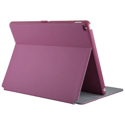 Speck Products 75761-B920 StyleFolio Case & Stand for iPad Pro - Fuchsia Pink/NIckel Grey Speck Products 75761-B920 StyleFolio Case & Stand for iPad Pro - Fuchsia Pink/NIckel Grey