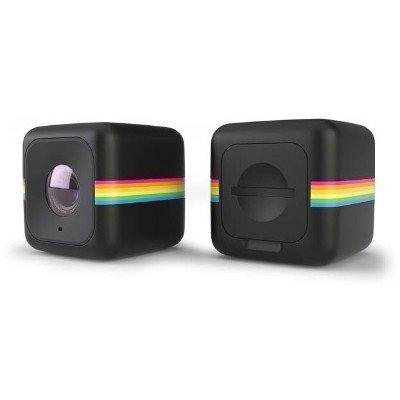 Polaroid POLCPBK Cube+ Sports Lifestyle Action Video Camera - Black Polaroid POLCPBK Cube+ Sports Lifestyle Action Video Camera - Black