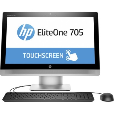 HP Inc. P5U97UT#ABA Smart Buy EliteOne 705 G2 AMD Quad-Core A8 PRO-8650B 3.20GHz All-in-One PC - 4GB RAM 500GB HDD 23 LED IPS Touch SuperMulti DVD Gigabit E HP Inc. P5U97UT#ABA Smart Buy EliteOne 705 G2 AMD Quad-Core A8 PRO-8650B 3.20GHz All-in-One PC - 4GB RAM 500GB HDD 23 LED IPS Touch SuperMulti DVD Gigabit E