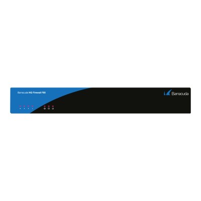 Barracuda BNGF80A33 NextGen Firewall F-Series F80 - Security appliance - with 3 years Energize Updates and Instant Replacement - GigE - 802.11b/g - desktop Barracuda BNGF80A33 NextGen Firewall F-Series F80 - Security appliance - with 3 years Energize Updates and Instant Replacement - GigE - 802.11b/g - desktop