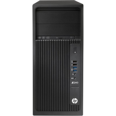 HP Inc. L9K59UT ABA Workstation Z240 MT 1 x Xeon E3 1240V5 3.5 GHz RAM 8 GB HDD 1 TB DVD SuperMulti Quadro K620 GigE Win 7 Pro 64 bit include