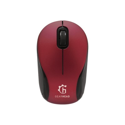 Gear Head Mbt9650red Universal Wireless Optical Mouse - Red