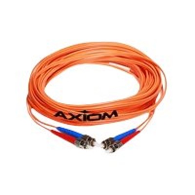 Axiom Memory STSTMD6O 9M AX AX Network cable ST multi mode M to ST multi mode M 30 ft fiber optic 62.5 125 micron OM1 riser orange