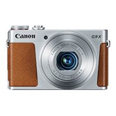 Canon 0924C001 PowerShot G9 X Digital camera compact 20.2 MP 1080p 59.94 fps 3x optical zoom Wi Fi NFC silver