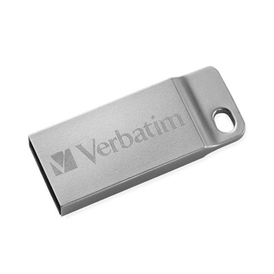 Verbatim 98749 32GB Metal Executive USB Flash Drive – Silver Verbatim 98749 32GB Metal Executive USB Flash Drive – Silver