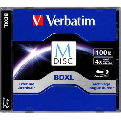Verbatim 98912 M Disc BD R XL 100 GB 4x jewel case