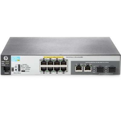 Hewlett Packard Enterprise JL070A#ABA 2530-8-PoE+ Internal Power Supply Switch Hewlett Packard Enterprise JL070A#ABA 2530-8-PoE+ Internal Power Supply Switch
