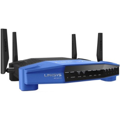 Linksys WRT1900ACS AC1900 Dual Band Smart Wi Fi Router with Gigabit USB 3.0 eSATA
