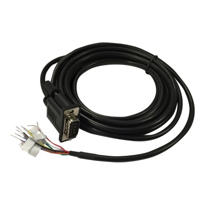 CradlePoint 170676-000 Serial cable - bare wire to DB-9 (M) - 10 ft - thumbscrews CradlePoint 170676-000 Serial cable - bare wire to DB-9 (M) - 10 ft - thumbscrews
