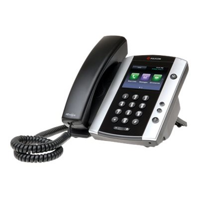 Polycom 2200 44500 019 VVX 500 VoIP phone SIP RTCP RTP SRTP 12 lines