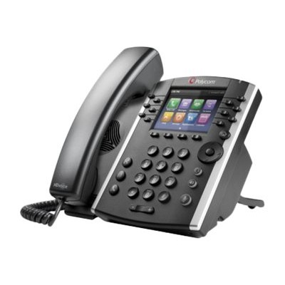Polycom 2200 46162 019 VVX 410 VoIP phone SIP RTCP RTP SRTP SDP 12 lines