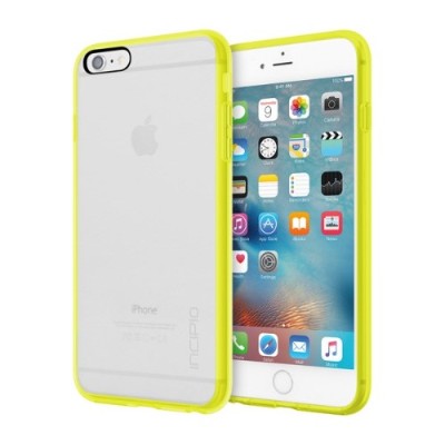 Incipio IPH 1364 CLME Octane Pure Back cover for cell phone thermoplastic polyurethane Plextonium lime clear for Apple iPhone 6 Plus 6s Plus