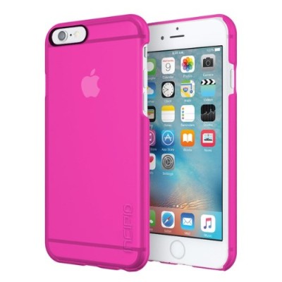 Incipio IPH 1347 TPNK feather Clear Ultra Thin Clear Snap On Case for iPhone 6 iPhone 6s Translucent Pink