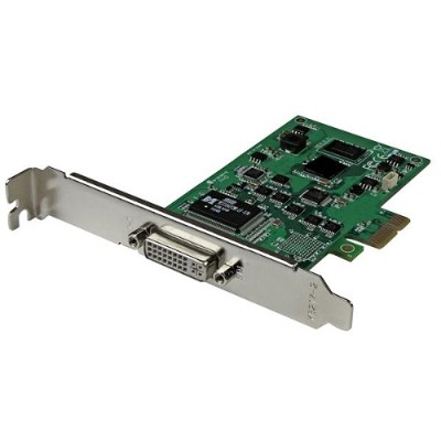 StarTech.com PEXHDCAP2 HD PCIe Capture Card HDMI VGA DVI Component 1080P Full Profile Low Profile Brackets Included