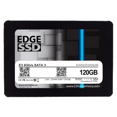 Edge Memory PE248260 E3 Solid state drive 120 GB internal 2.5 SATA 6Gb s buffer 128 MB