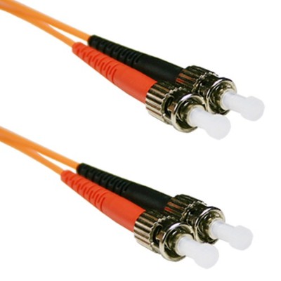 ENET Solutions ST2-20M-ENC ST to ST Multimode Duplex Orange 20 Meter Fiber Cable ENET Solutions ST2-20M-ENC ST to ST Multimode Duplex Orange 20 Meter Fiber Cable