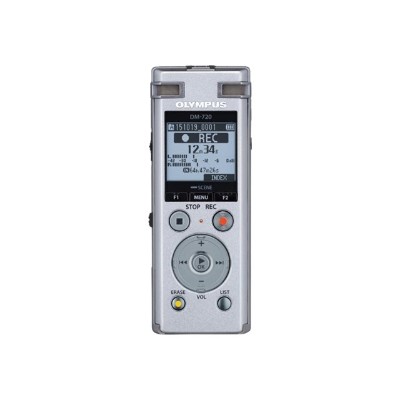 Olympus V414111SU000 DM-720 - Voice recorder - 4 GB Olympus V414111SU000 DM-720 - Voice recorder - 4 GB